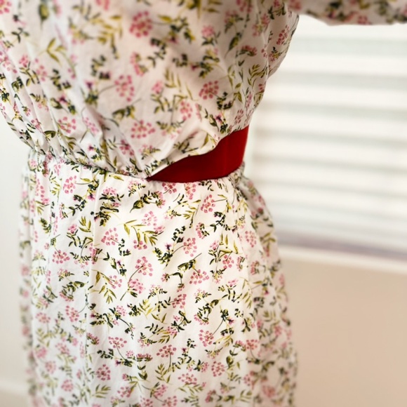 J Crew Cutout Dress In Meadow Floral - Picture 5 of 11